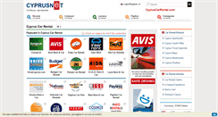 Desktop Screenshot of cypruscarrental.com
